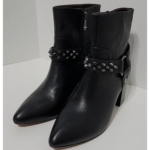 Beautiful Report Signature Women's Takko Harness Boot Black US 8.5 Narrow Width - Picture 1 of 16
